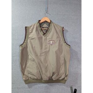 Holloway Golf Windbreaker Sweater Vest Large Fishers Island Club Y2K 2004
